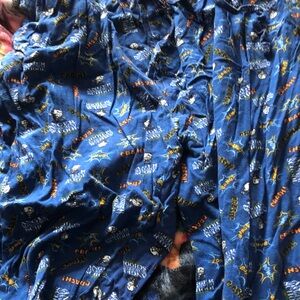 Blue Superhero Pajamas